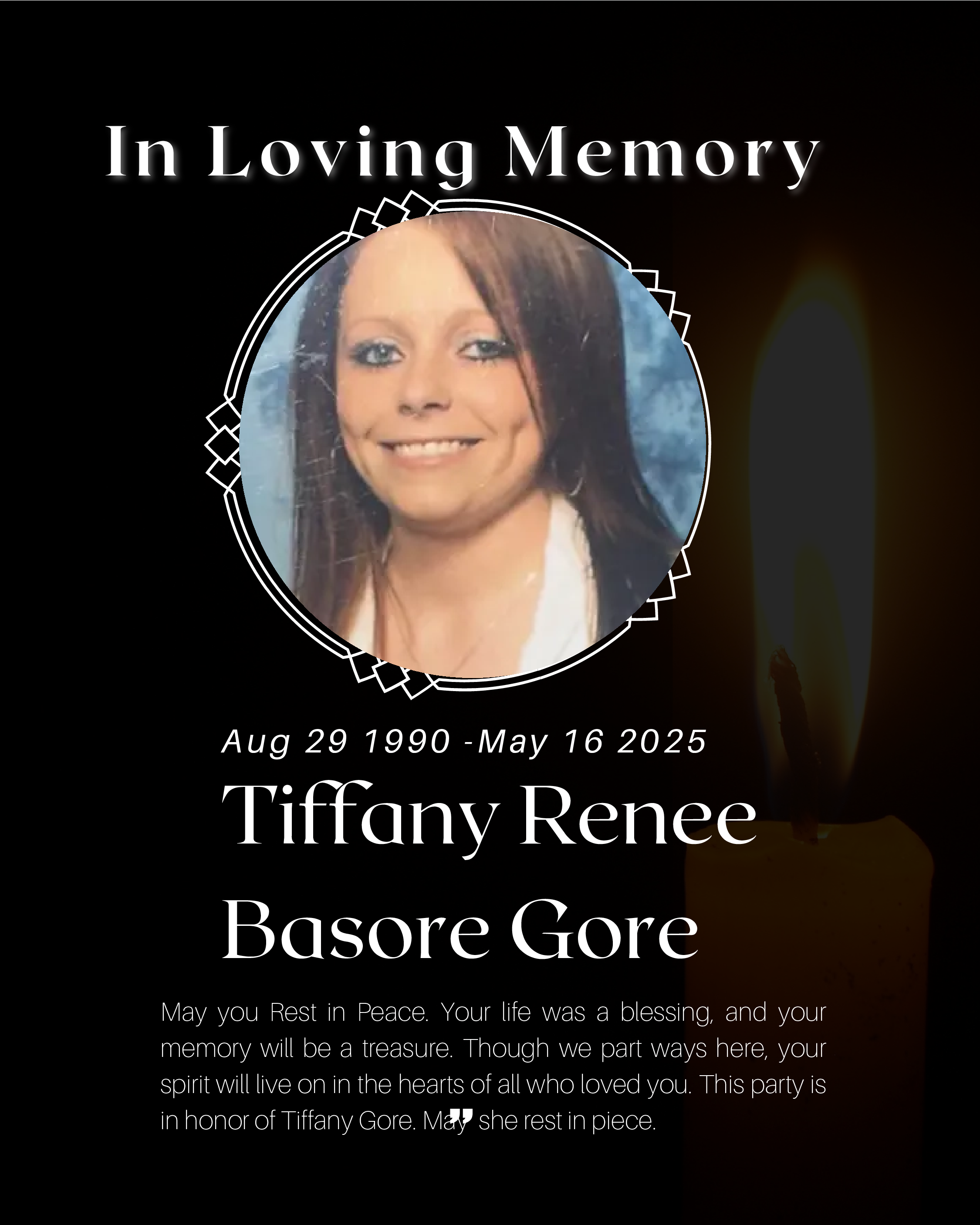 In Honor of Tiffany Gore